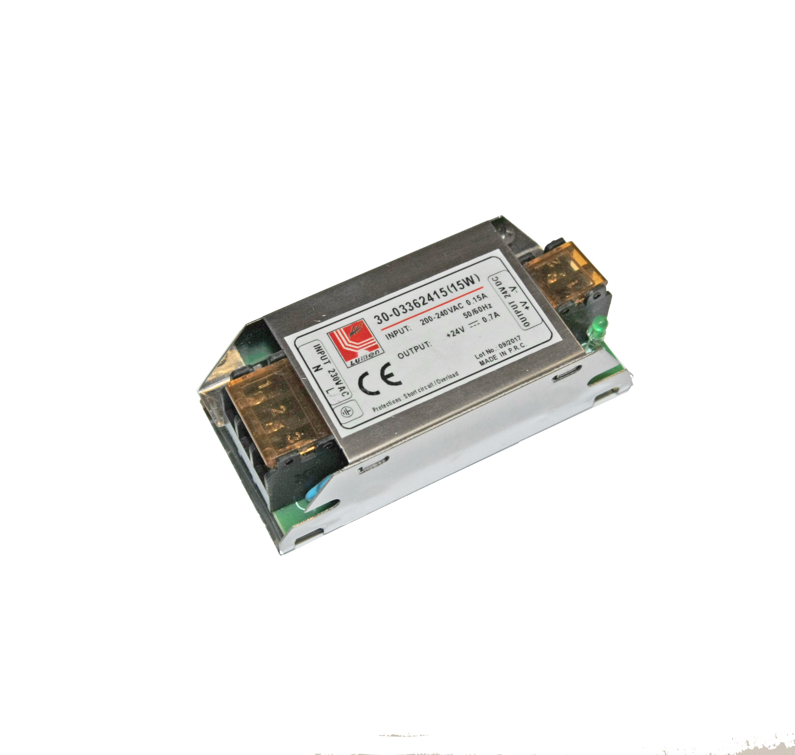 ΤΡΟΦΟΔΟΤΙΚΟ ΜΙΝΙ ΓΙΑ ΤΑΙΝΙΕΣ LED 240V/24VDC 15W 30-03362415