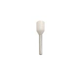Insulated Single Wire Ferrule Telemechanique type 0.50mm² white