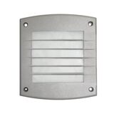 Alluminum Frame with shades grey for big Square recessed lighting fitting 9664 frosted glass
