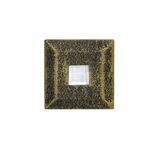 Aluminum Square frame of wall recessed mini spot light 9501 golden black
