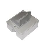 Wall mounted Lighting fitting Square with shade JC IP54 G4 230V Grey