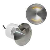 Waterproof ground fitted Lighting fitting with 2way inox 316 cover G5.3