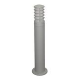 Ground Pillar Aluminum Cylinder with shades with base Lighting fitting D90mm 7113-650 E27 IP44 grey