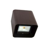 LED ΦΩΤ.ΕΠΙΤ.ΑΛΟΥΜ ΚΥΒΟΣ ΔΙΠΛΗ ΚΑΤΕΥΘΥΝΣ 2x3W 3000Κ ΣΚΟΥΡΙΑ