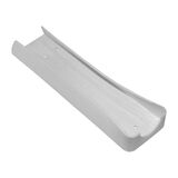 Wall mounted plastic base for 4&5 schuko sockets (22cm) white color