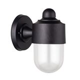 WALL MOUNT FIXTURE PC CYLINDRICAL DOWN D:97MM H:19CM E27 IP44  GRAPHITE