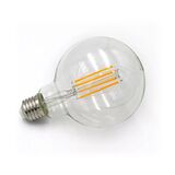 Led COG E27 Clear G95 230V 8W Clear Dimmable Warm White