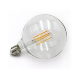 Led COG E27 Clear G125 230V 10W Dimmable Warm White