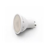 Led SMD GU10 Frosted Cover 230V 7W 105° Warm  2700Κ