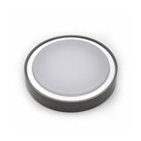 LED CEILING PC ROUND D:260MM 15W 4000K IP65 GREY
