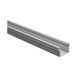 Aluminum profile 2m wall mounted Deep for led strips max W:11mm L:2m W:17.7mm  H:12.2mm