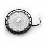 LED ΚΑΜΠΑΝΑ ΑΛΟΥΜΙΝΙΟΥ UFO 150W 230V 6200K ΜΑΥΡΗ