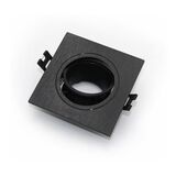 Recessed Spot light rotatable Square PC GU10 black