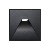 Alluminum Frame square black for recessed lighting fitting A615