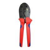 Crimping tool with clutch handle for terminals 2*0.5-2*6mm²