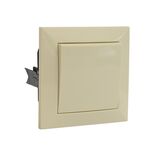 Complete Switch IP20 10A 230V 1gang 2way Beige
