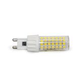 LED ΛΑΜΠΑ SMD ΚΕΡΑΜΙΚΟ G9 6W 230VAC ΔΙΑΦΑΝΗ ΛΕΥΚΟ 4000Κ