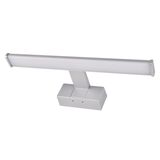 LED mirror light Alum 40cm 8W 4000K silver color with base