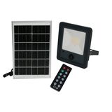 Solar Led floodlight with sensor 50W 500lm 4000K graphite grey