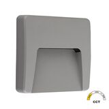 LED LUMINAIRY PC INDIRECT LIGHTING SQUARE 3W CCT IP65 GREY