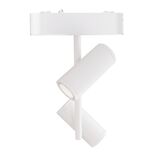LED TRACK SPOT MINI   2x8W 40VDC 36° 4000K WHITE