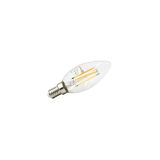 LED ΛΑΜΠΑ COG ΚΕΡΑΚΙ ΔΙΑΦΑΝΟ Ε14 7W 230V ΘΕΡΜΟ