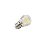 LED ΛΑΜΠΑ COG ΣΦΑΙΡΙΚΟ ΔΙΑΦΑΝΟ Ε27 4W 230V ΘΕΡΜΟ