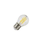 LED ΛΑΜΠΑ COG ΣΦΑΙΡΙΚΟ ΔΙΑΦΑΝΟ Ε27 6W 230V ΘΕΡΜΟ