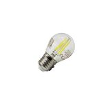 LED ΛΑΜΠΑ COG ΣΦΑΙΡΙΚΟ ΔΙΑΦΑΝΟ Ε27 4W 230V ΛΕΥΚΟ