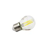 LED ΛΑΜΠΑ COG ΣΦΑΙΡΙΚΟ ΔΙΑΦΑΝΟ Ε27 4W ΝΤΙΜΑΡΙΖΟΜΕΝΟ ΘΕΡΜΟ