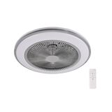 CEILING FAN UFO 20W CCT LED WITH REMOTE 56W SILVER