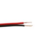 ΚΑΛΩΔΙΟ ΗΧΕΙΩΝ 2x0.50mm² ΜΑΥΡΟ-ΚΟΚΚΙΝΟ