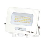 ΠΡΟΒΟΛΕΑΣ LED 20W 230V CCT ΚΑΙ ΓΙΑ ΑΝΙΧΝΕΥΤΗ ΚΙΝΗΣΗΣ IP65 ΛΕΥΚΟΣ