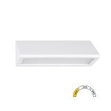 LED WALL MOUNTED PC TRIANGLE 8W CCT IP65 WHITE
