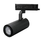 LED ΣΠΟΤ ΡΑΓΑΣ 4ΓΡΑΜΜΩΝ ΡΥΘΜΙΖΟΜΕΝΟ ΝΤΙΜΑΡΙΖ.20W 230V 3000K ΜΑΥΡΟ