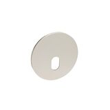 Alluminum Frame round with OVAL hole for recessed lighting fitting 3-928, Silver
