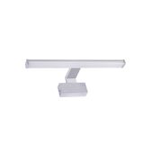 LED ΦΩΤΙΣΤΙΚΟ ΛΟΥΤΡΟΥ ΑΛΟΥΜΙΝΙΟ&PC 80cm 12W IP44CCT ΣΑΤΙΝΕ