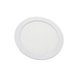 LED ΦΩΤΙΣΤΙΚΟ ΨΕΥΔΟΡΟΦΗΣ PC ΣΤΡΟΓΓΥΛΟ CCT Φ225 24W ΛΕΥΚΟ