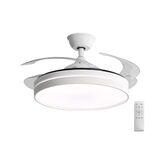 Ceiling Fan white Φ46 DC32W Led 36W with controller, white
