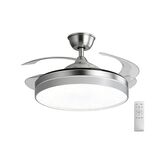 Ceiling Fan white Φ46 DC32W Led 36W with controller, Satine