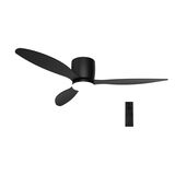 ΑΝΕΜΙΣΤΗΡΑΣ ΟΡΟΦΗΣ Φ1,32m DC30W LED 22W+ΤΗΛΕΧΕΙΡΙΣΤΗΡΙΟ ΜΑΥΡΟΣ