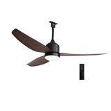 ΑΝΕΜΙΣΤ.ΟΡΟΦ.IP44 Φ1,32m DC30W LED22W+ΤΗΛ/ΡΙΟ ΜΑΥΡΟΣ ΠΤΕΡ.ΚΑΡΥΔΙΑ