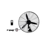 Wall fan black Φ66cm 130W with controller