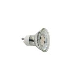 LED ΛΑΜΠΑ GU10 ΓΥΑΛΙΝΟ 5W 230V 105° ΘΕΡΜΟ 3000Κ