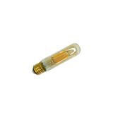 LED ΛΑΜΠΑ COG ΣΩΛΗΝΑΣ L:125mmD:30mm Ε27 6W ΝΤΙΜΑΡΙΖΟΜ. ΜΕΛΙ 2200K