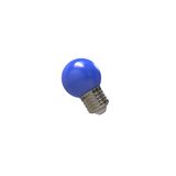 LED ΛΑΜΠΑ ΣΦΑΙΡΙΚΟ Ε27 2W 230V ΜΠΛΕ
