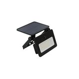 Solar Led floodlight with PIR sensor 900lm CCT black