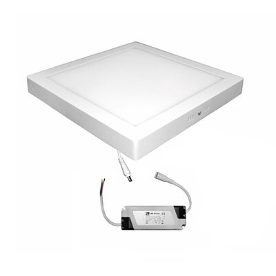 Wall Mounted LED Slim Downlight 25W Square 6300K White D300