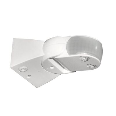 Wallmounted Infrared motion sensor flat shaped 180° 6A 230V white