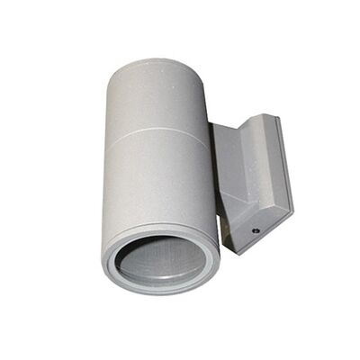 Wall mounted Aluminum Cilindrical Up Φ90mm lighting fitting 9043 E27 IP44 grey